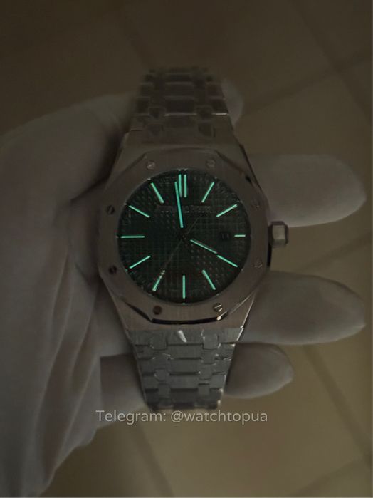 Годинник Audemars Piguet Royal Oak Green Dial