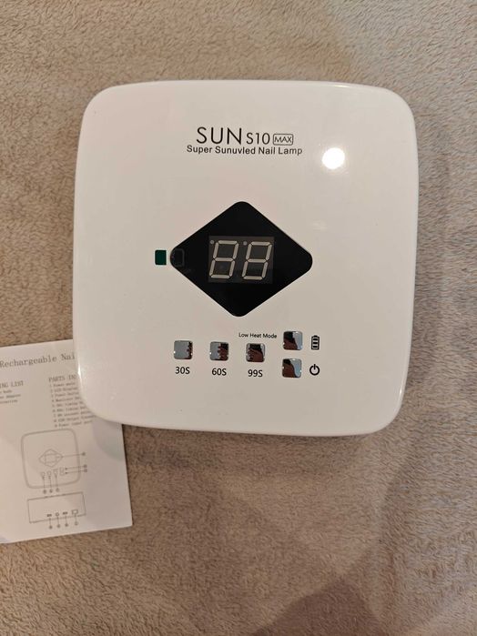 Bezprzewodowa lampa UV do paznokci Akumulatorowa suszarka do paznokci