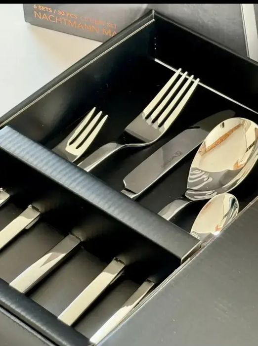 Столові прибори преміум класу Nachtmann 30 ШТ. Німеччина. Оригінал.