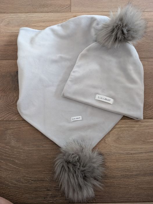 Czapka + komin jesienny
