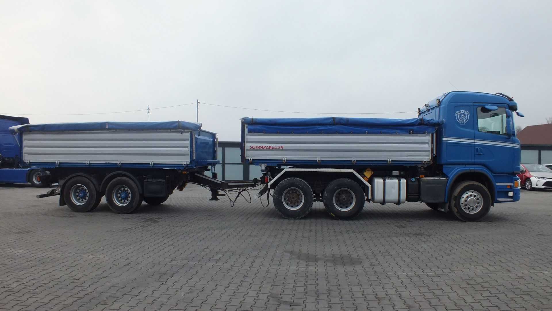 WYNAJEM         130zł/h          Samochód ciężarowy trzyosiowy SCANIA!