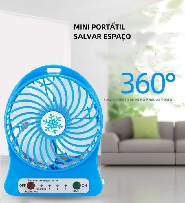 Mini Ventilador Pequeno Usb NOVO