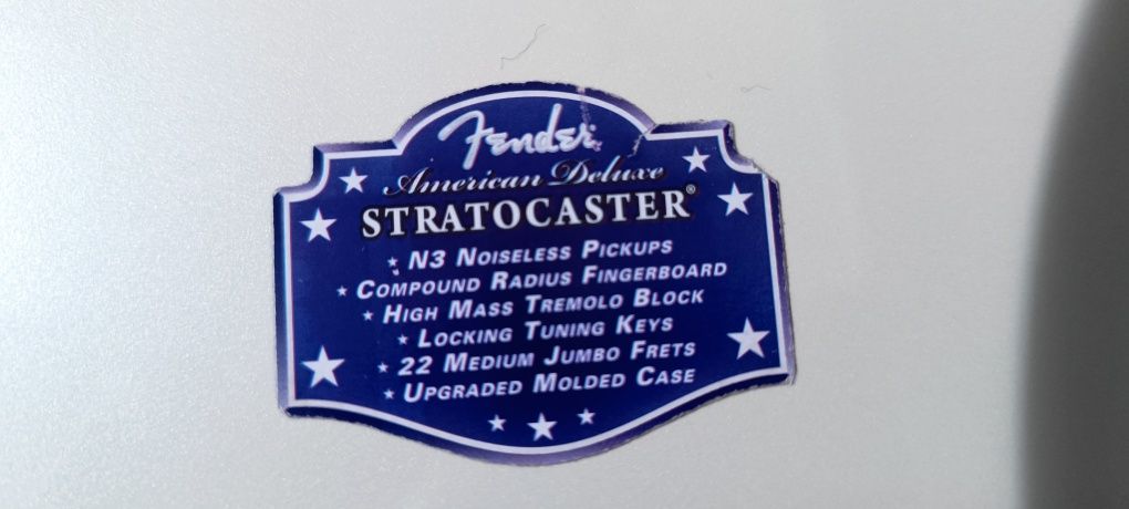 Fender 60th Anniversary american deluxe stratocaster