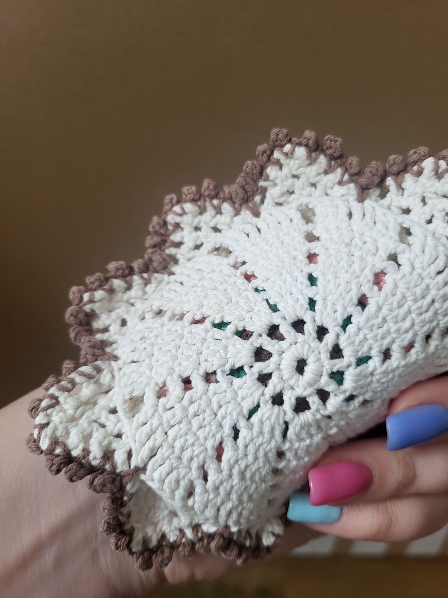 Mała podkładka shaby chic nowa handmade