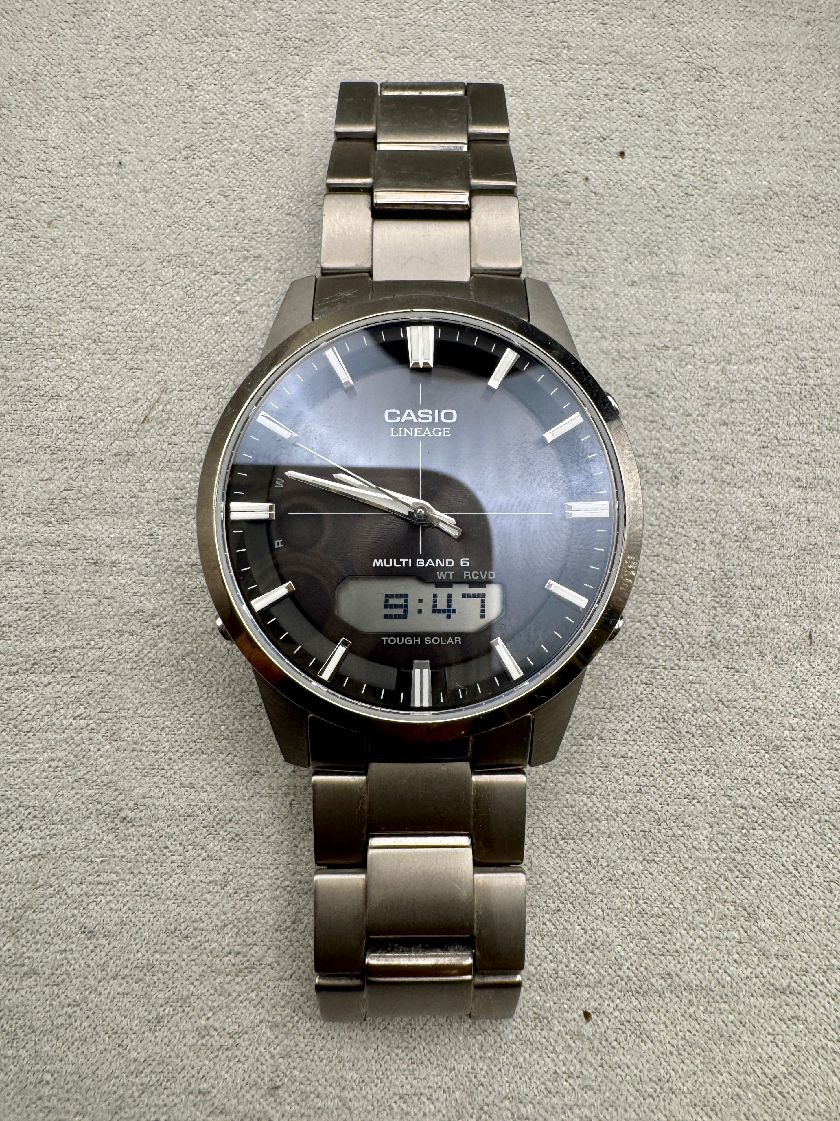 Zegarek męski Casio LCW-M170T Ładowanie Solar Szkło Szafir/Kraków