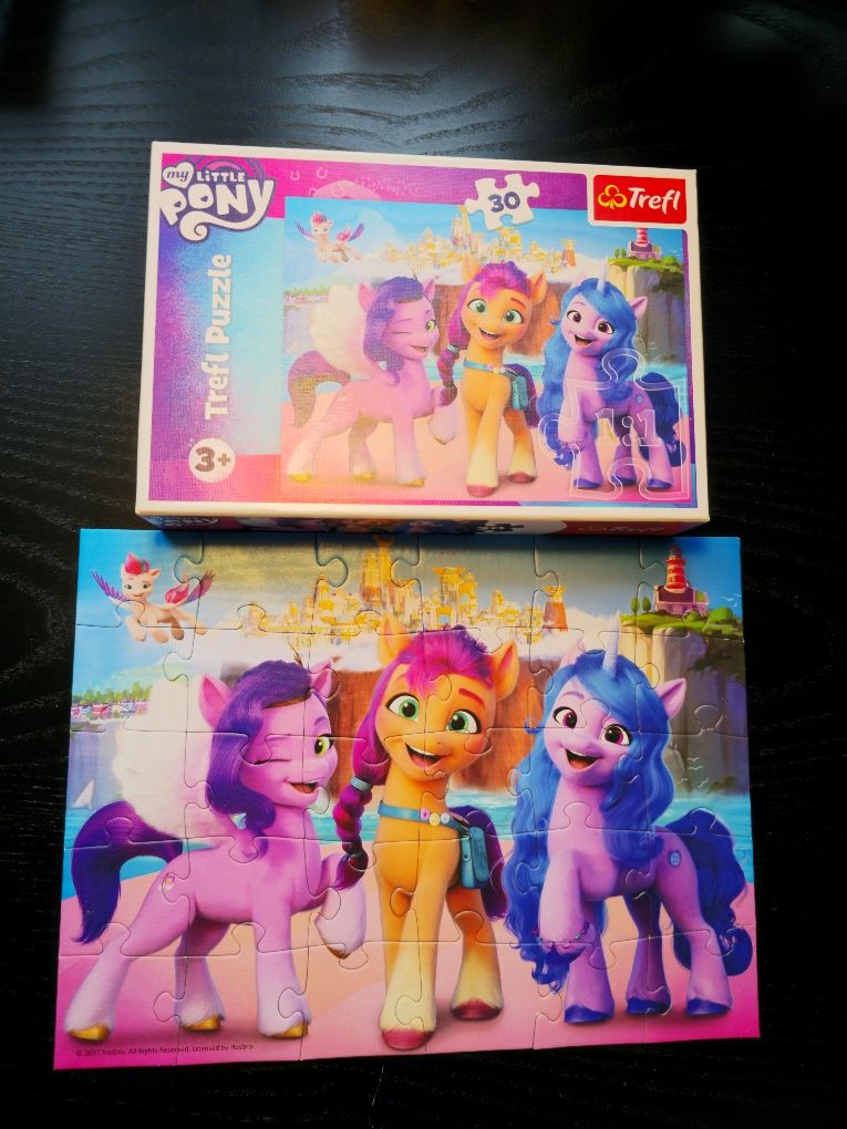 Zestaw Puzzli 3+ postacie z bajek