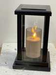 solarny lampion granitowy
