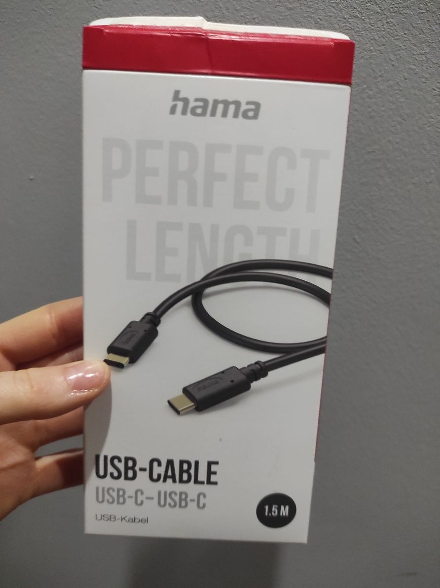 Nowy kabel USB C - USB C 1,5m