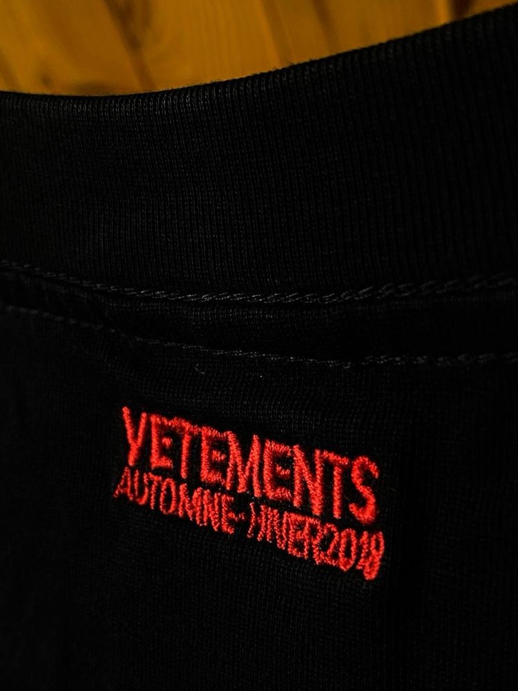 Футболка Vetements Rammstein Balenciaga Rick Owens MMY T-Shirt Black.