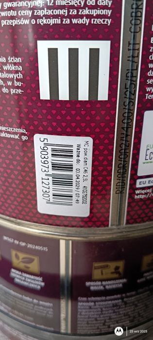 Farba magnat ceramic c46 powabny diament mat 2,5L