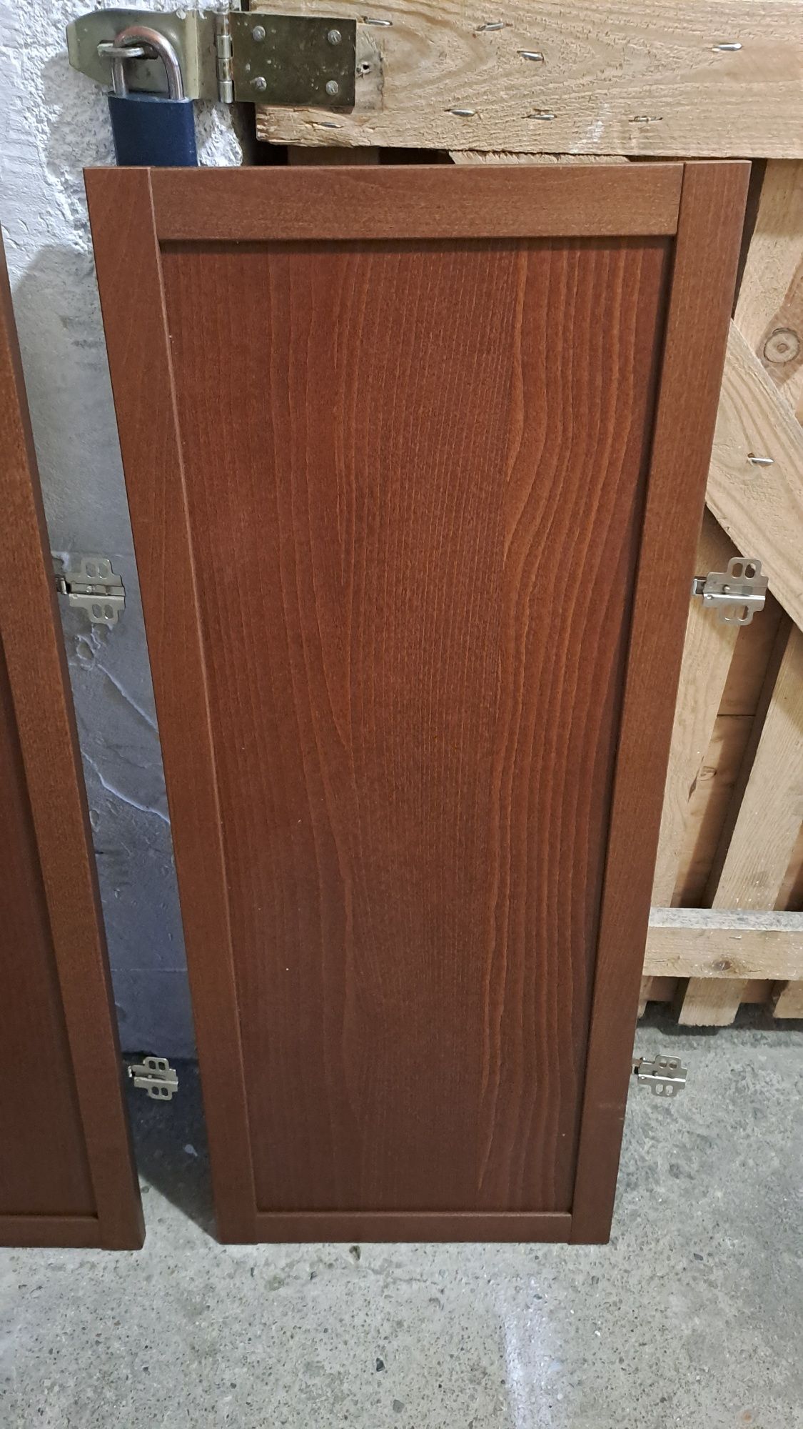 drzwiczki/fronty do regału BILLY IKEA model OLSBO brązowy orzech 40x97
