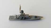 Kit montado de modelismo 1/700 em plástico da Corveta indiana Pralaya