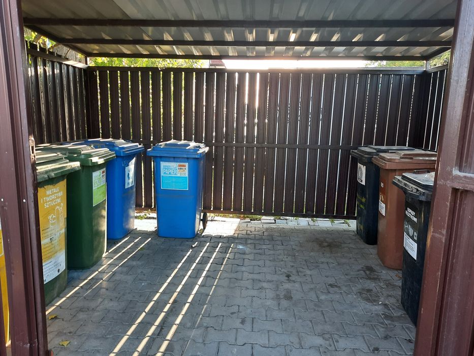 Wiata śmietnikowa, pergola, domek narzędziowy 3x4 metry