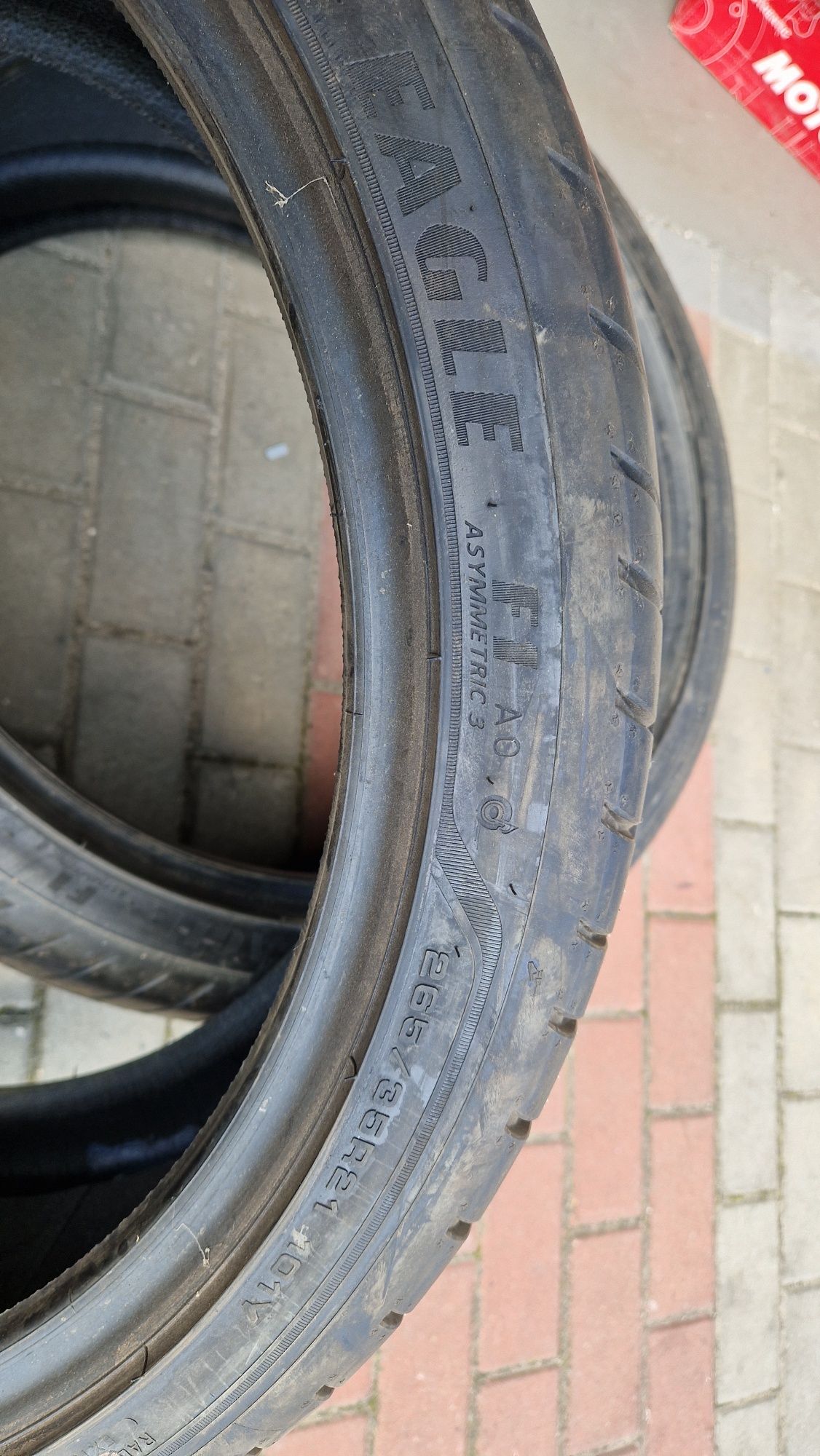 2x 265/35 R21 Goodyear Eagle F1 Demo 2022r