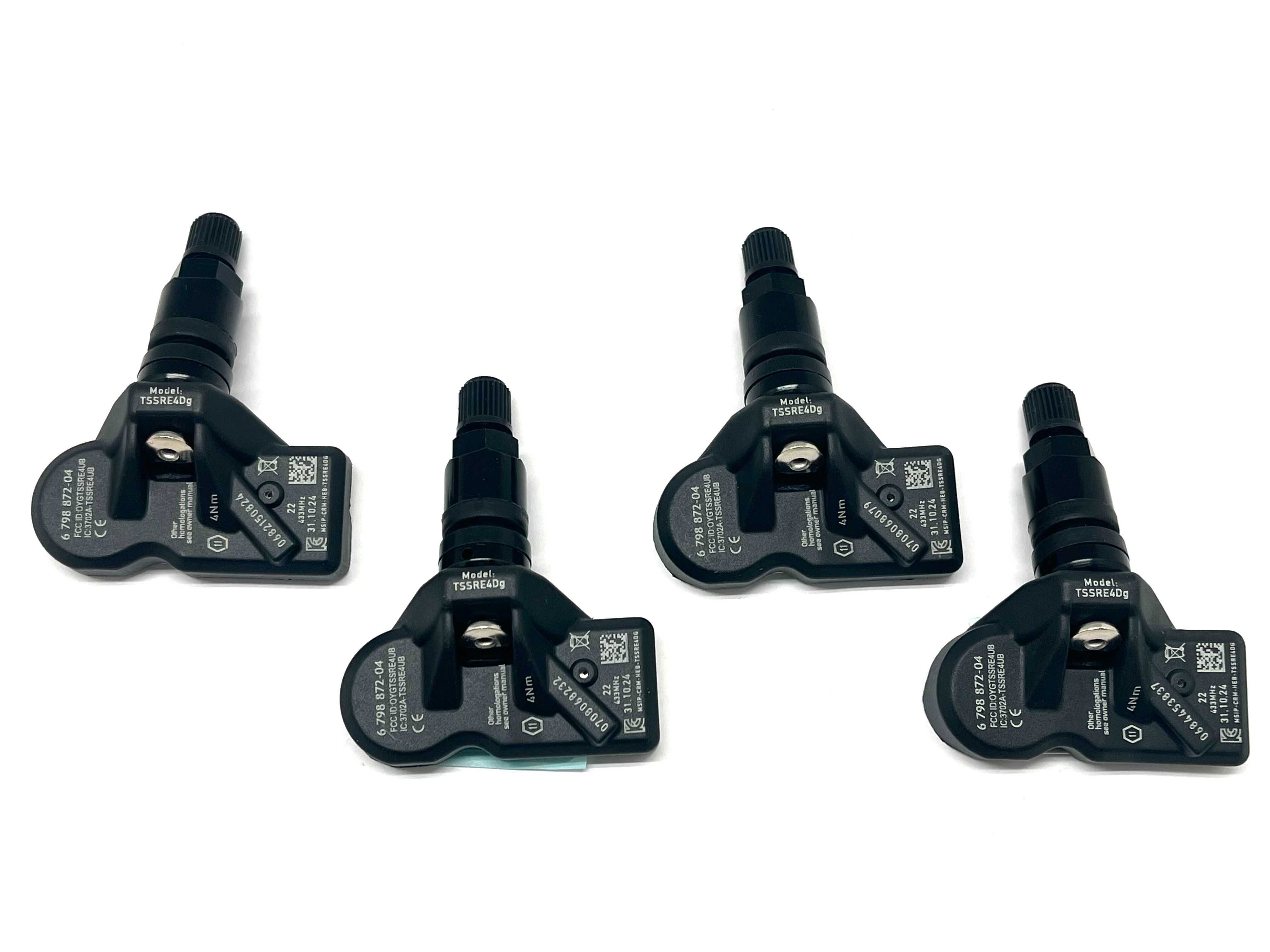 4x czujniki ciśnienia TPMS BMW 5 F10 6 F12 X1 E84 X3 F25 - 6798.872