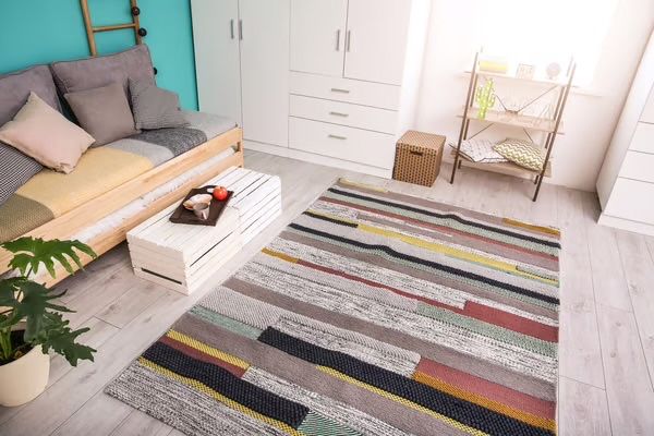 Tapete Lã Tecelagem à mão BRONDEN Ikea