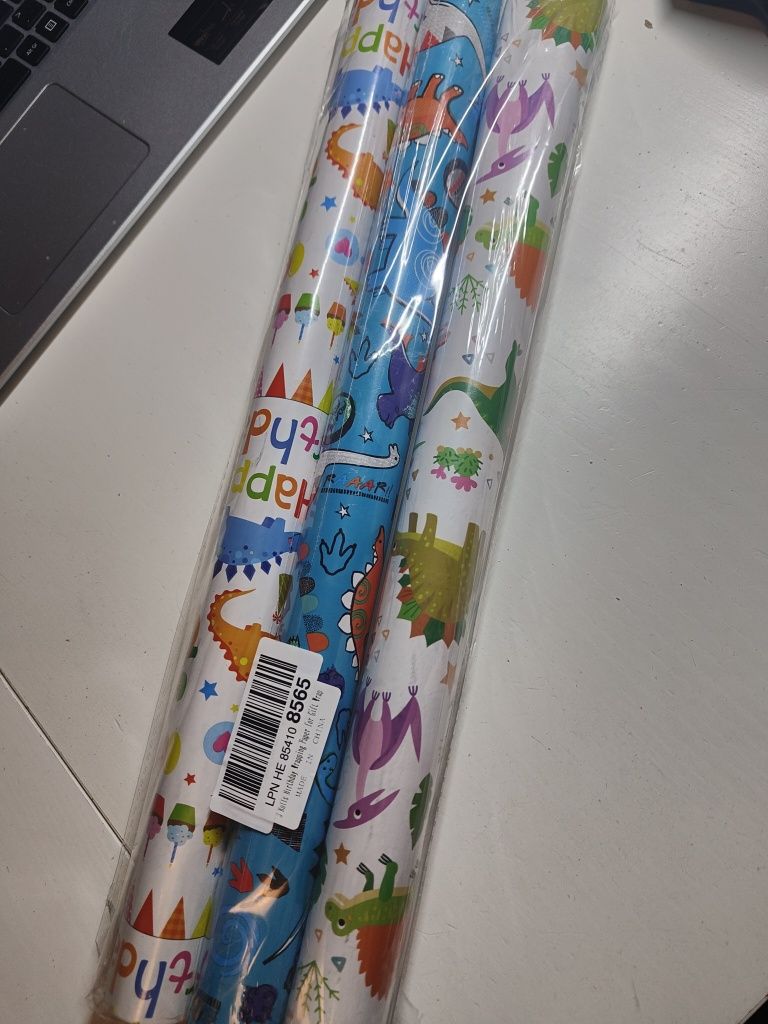 Papier pakowy papier prezentowy dla dzieci 3szt B43