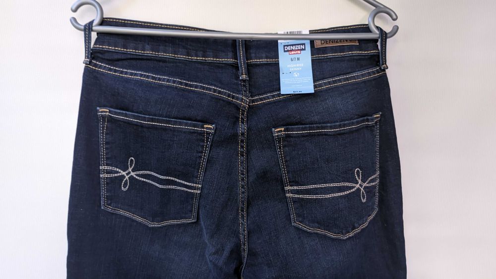 Джинси LEVI'S DENIZEN джеггінси high-rise skinny