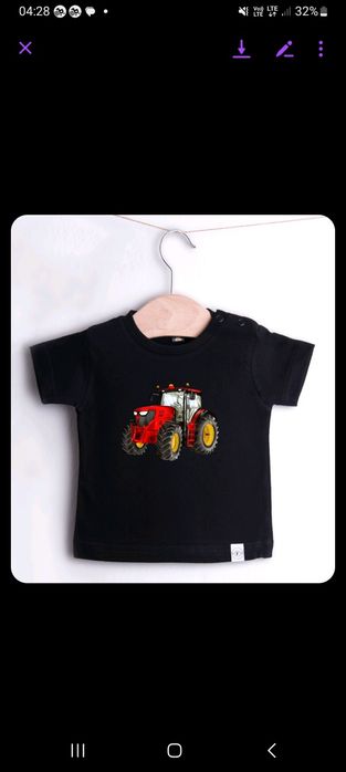 Koszulka z traktorkiem
