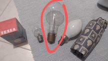 Żarówka Polamp 500 W duży gwint