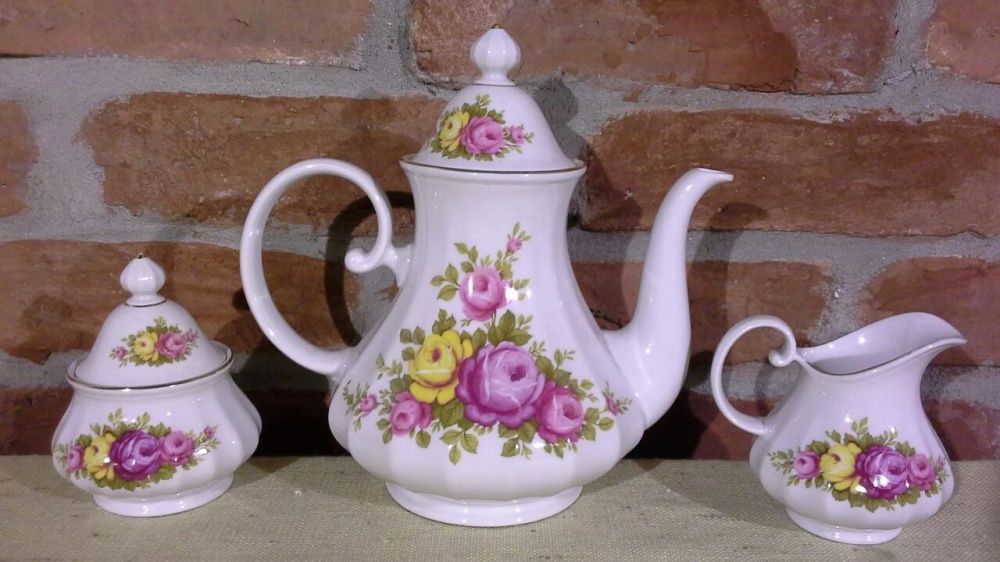 Porcelana SELTMANN Weiden -E, Bavaria, Serwis kawowy Seltmann