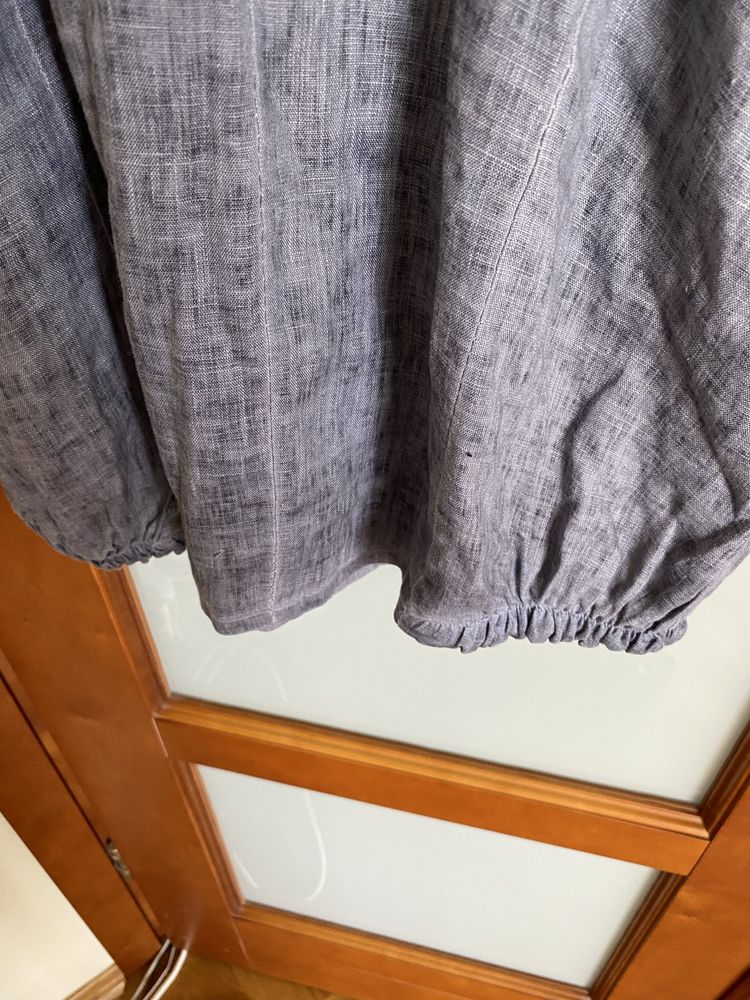Sukienka len i jedwab rozmiar s