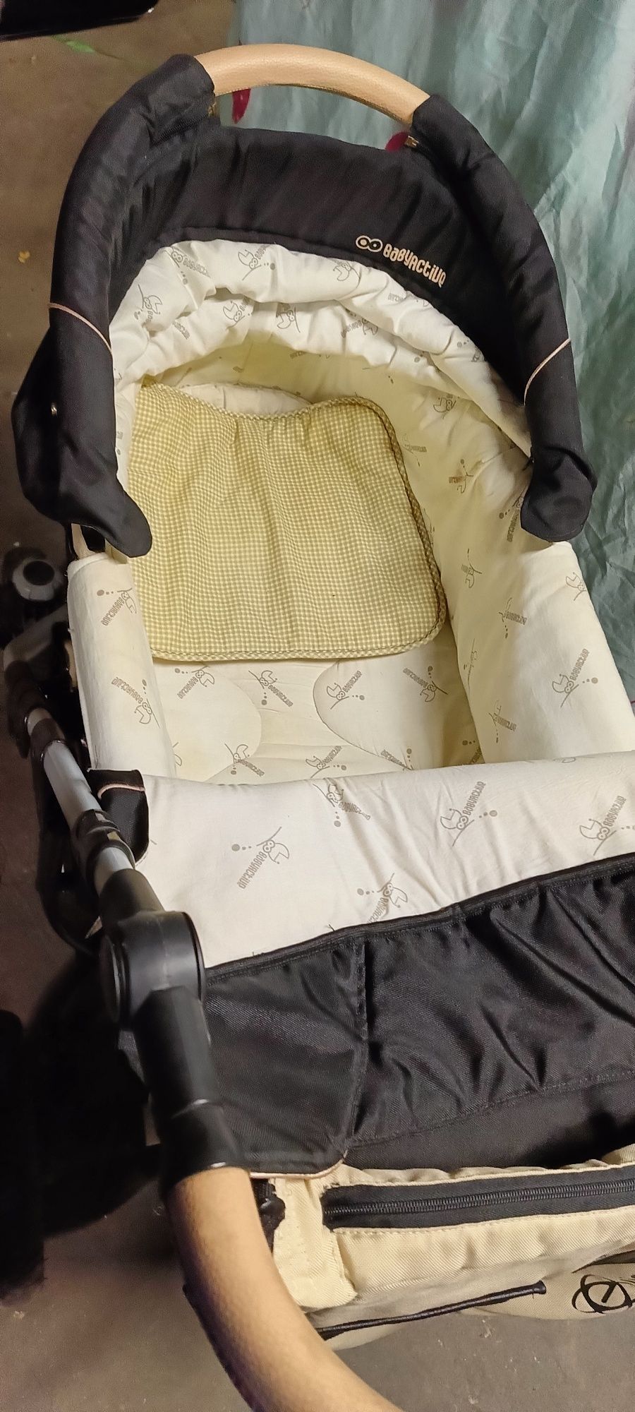 Wózek gondola baby activ, nosidełko maxi Cosi