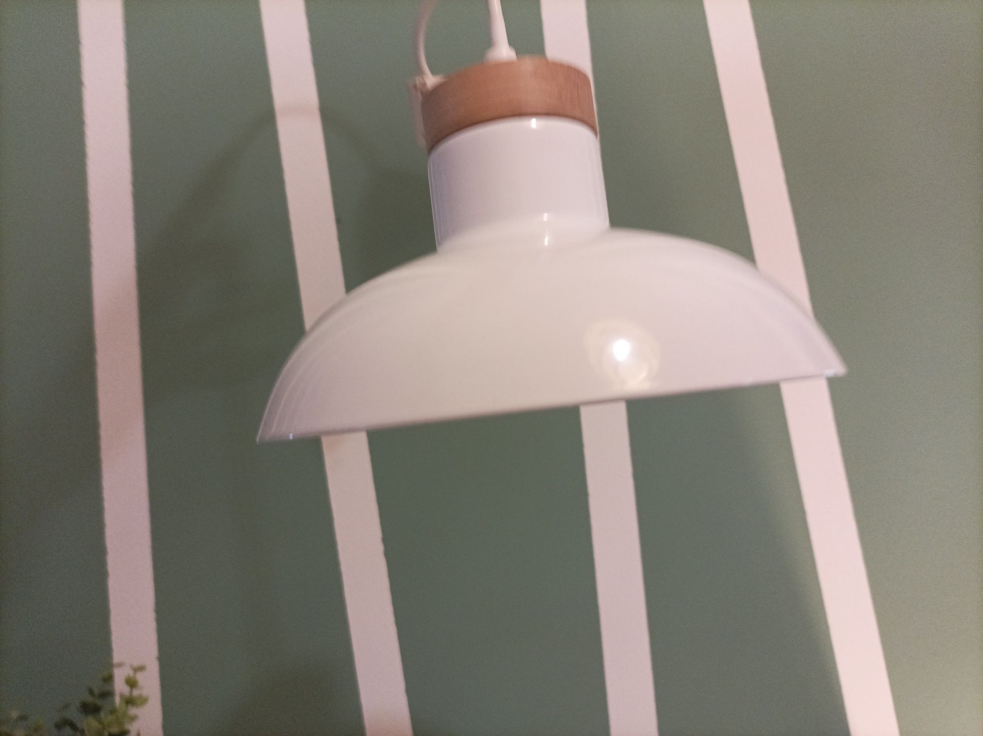 Candeeiro suspenso IKEA branco