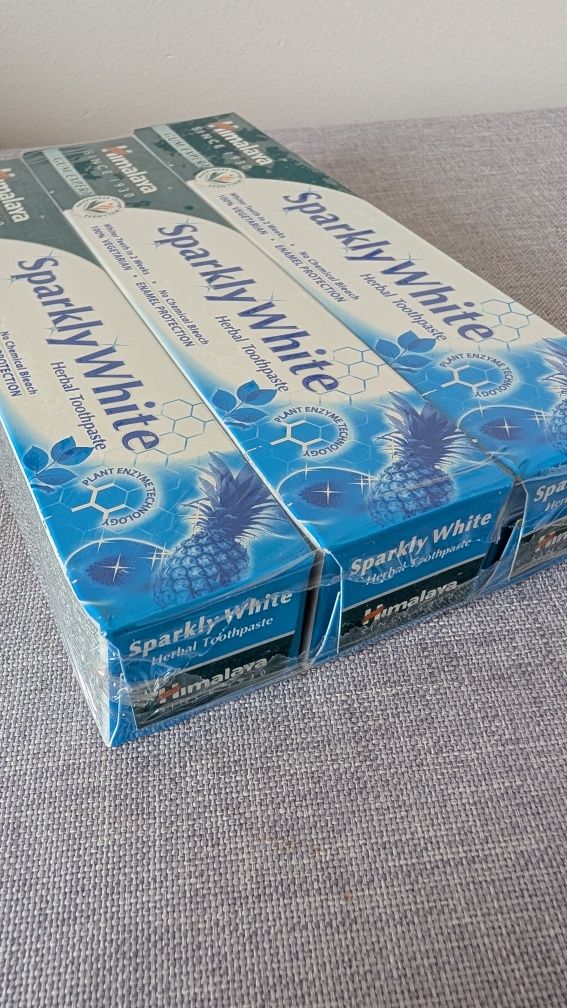 Pasta de Dentes Himalaya Sparkling White