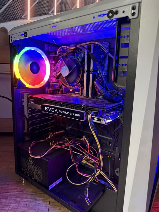 Системний блок , ПК intel i5-7400/16/512ssd/ gtx 1070