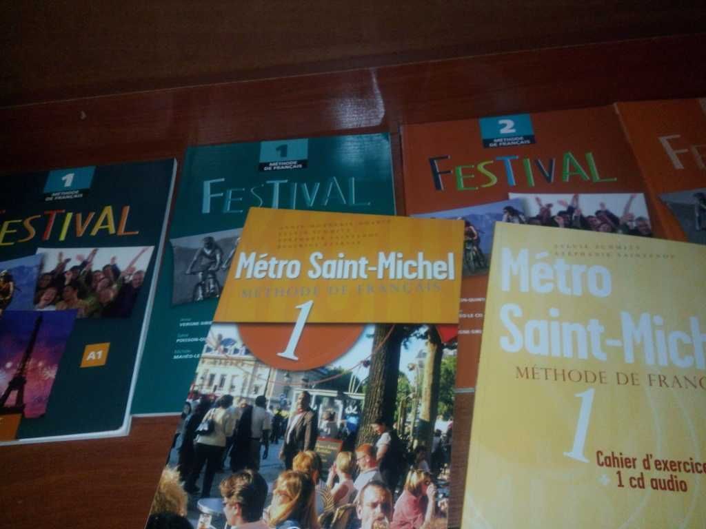 Учебники для изучения французского языка Festival, Metro Saint-Michel