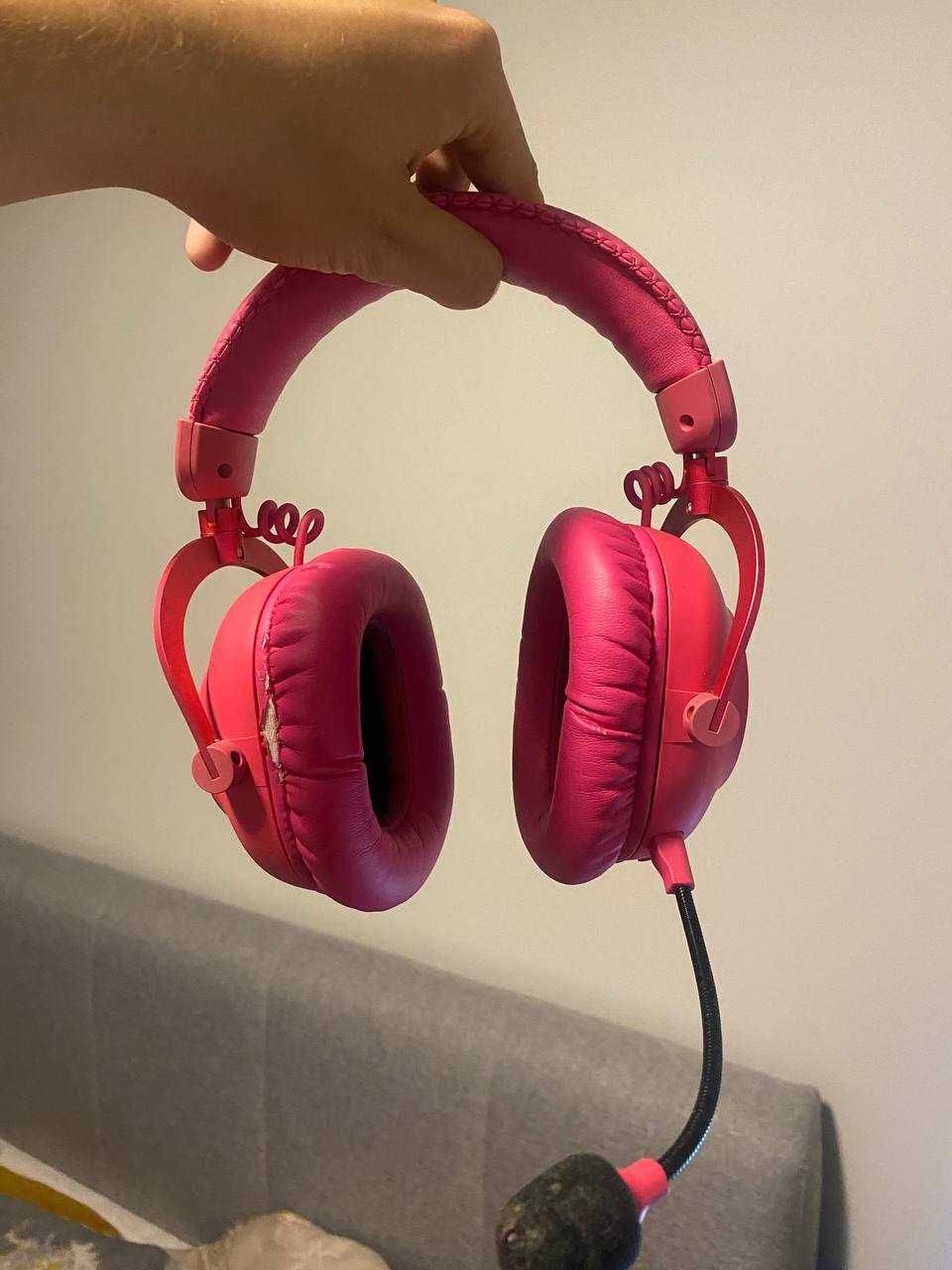 Słuchawki Logitech Pro X 2 Lightspeed Magenta