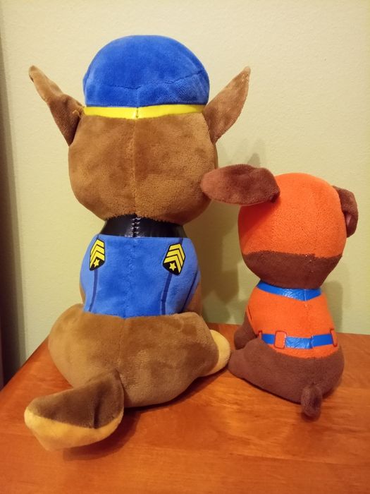Chase i Zuma - maskotki Psi Patrol