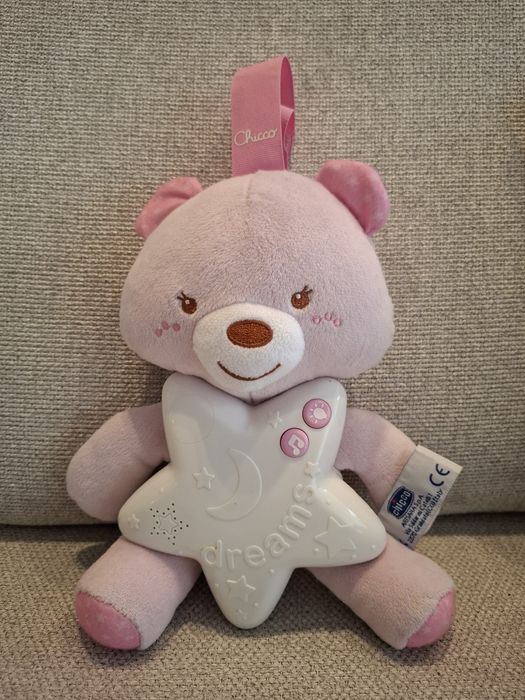 Różowy miś First Dreams Chicco