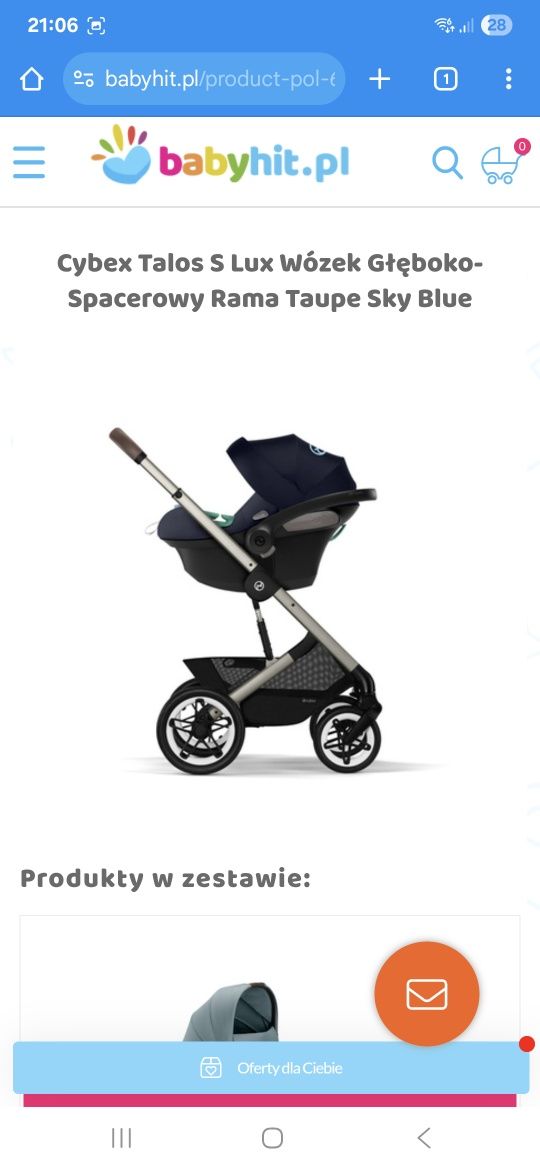 Cybex TALOS S LUX 2.0 3w1