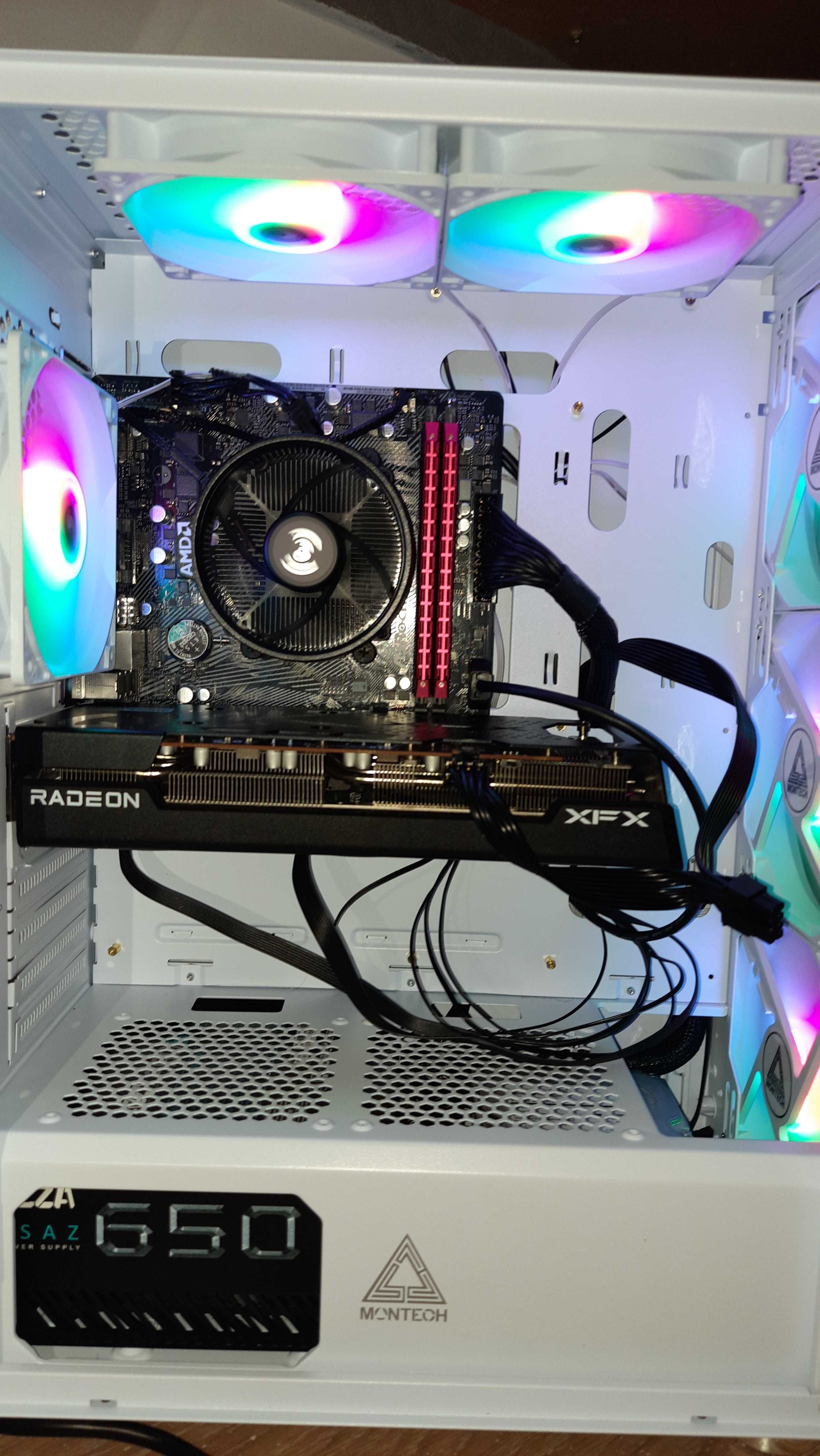 Komputer Gamingowy | RX 6600 XT | Ryzen 5600 | 1TB SSD M.2 | 16GB RAM