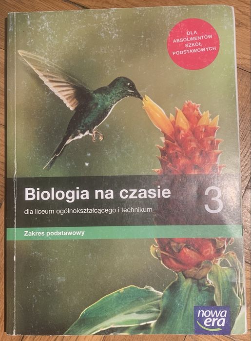 Podręcznik do biologii dla liceum i technikum klasa 3