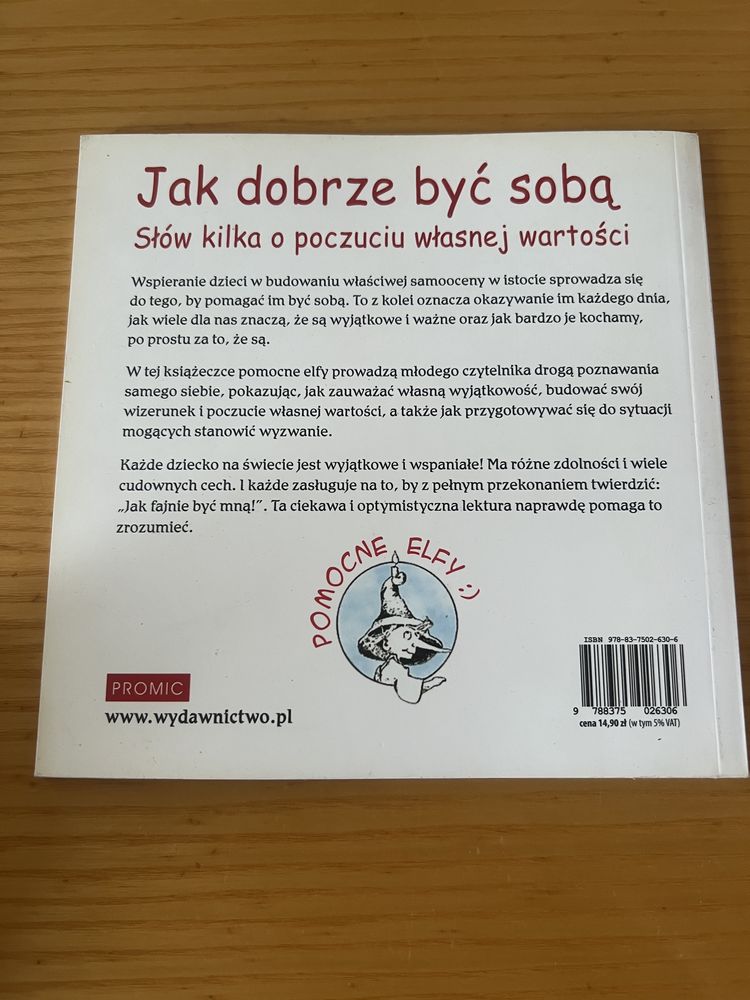 Jak dobrze być sobą ksiazka o poczuciu wlasnej wartości dla dzieci