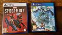 Sprzedam gry Spider-Man 2 i Horizon Forbidden West w komplecie / PS5