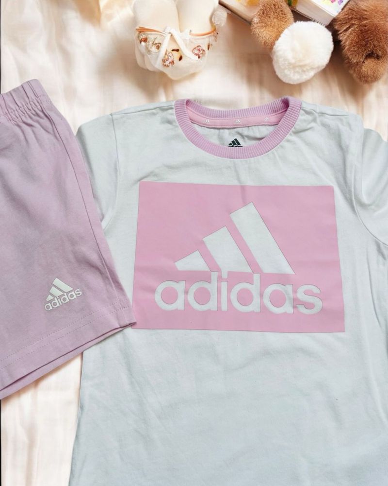 Бавовняний костюм футболка та шорти Adidas на крихітку 1,5-2 роки