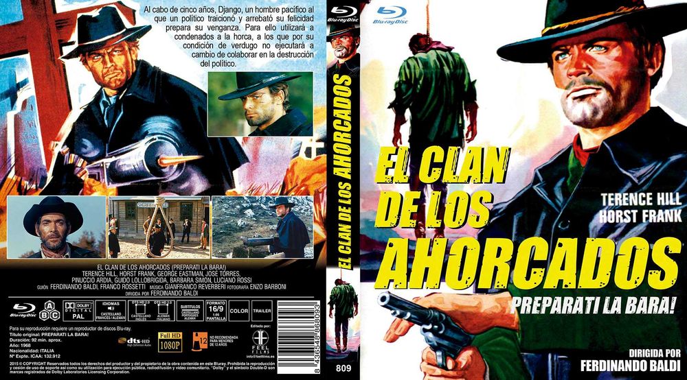 El Clan De Los Ahorcados/Viva Django(Blu-Ray)-Importado
