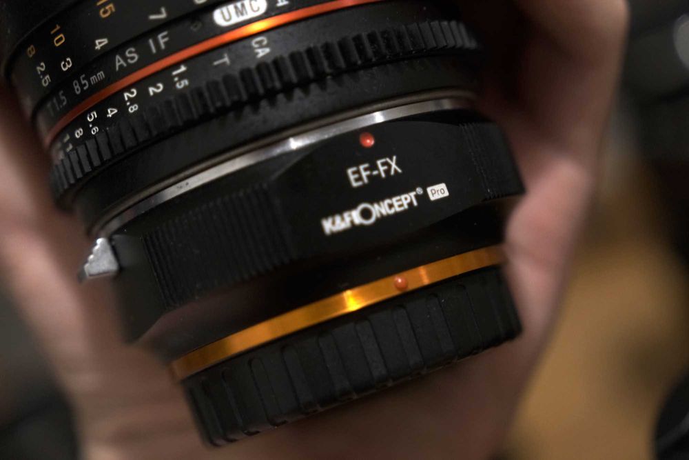 Set obiektywów Samyang Cine VDSLR do Fujifilm - Fuji X Filmowe