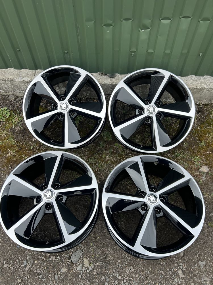 Диски Шкода 5/112r18 як нові !!