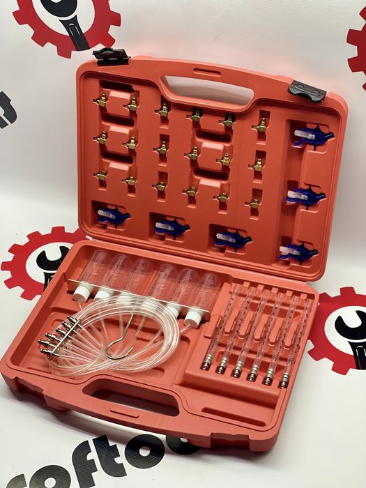 Тестер обробки дизельних форсунок Common Raill з комплектом адаптерів