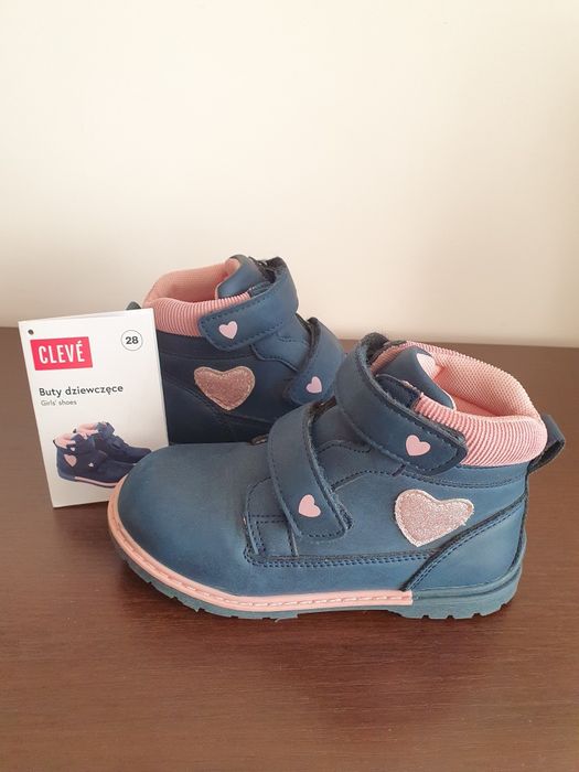 Trzewiki kozaki Cleve - rozmiar 28