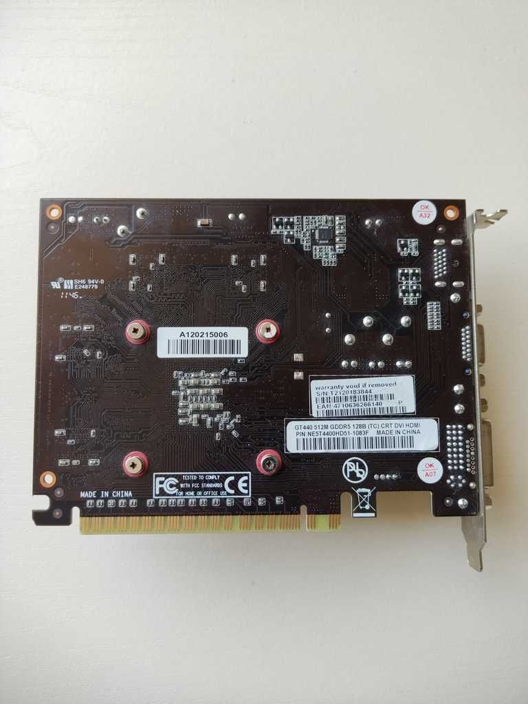 Видеокарта Palit PCI-Ex GeForce GT440 512MB GDDR5 (128bit)