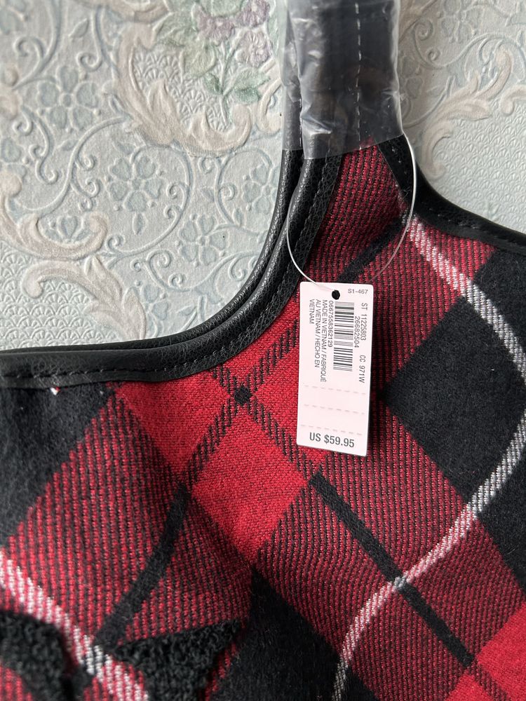 Сумка-шопер Victoria’s seacret Plaid Tote