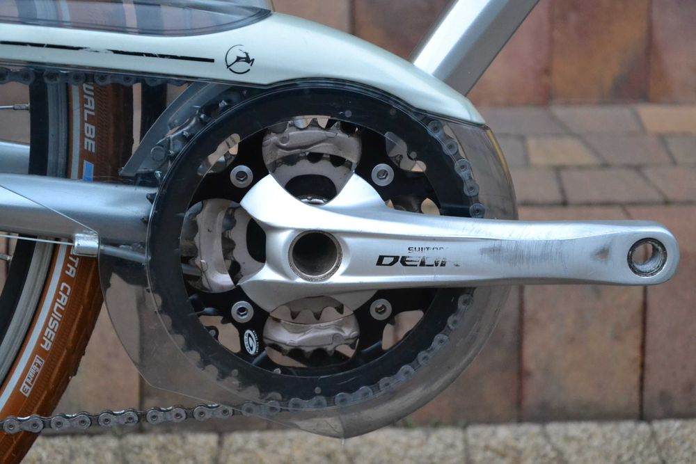 Gazelle Ultimate Sports Lite full Deore 3x9 karbon H53cm bdb