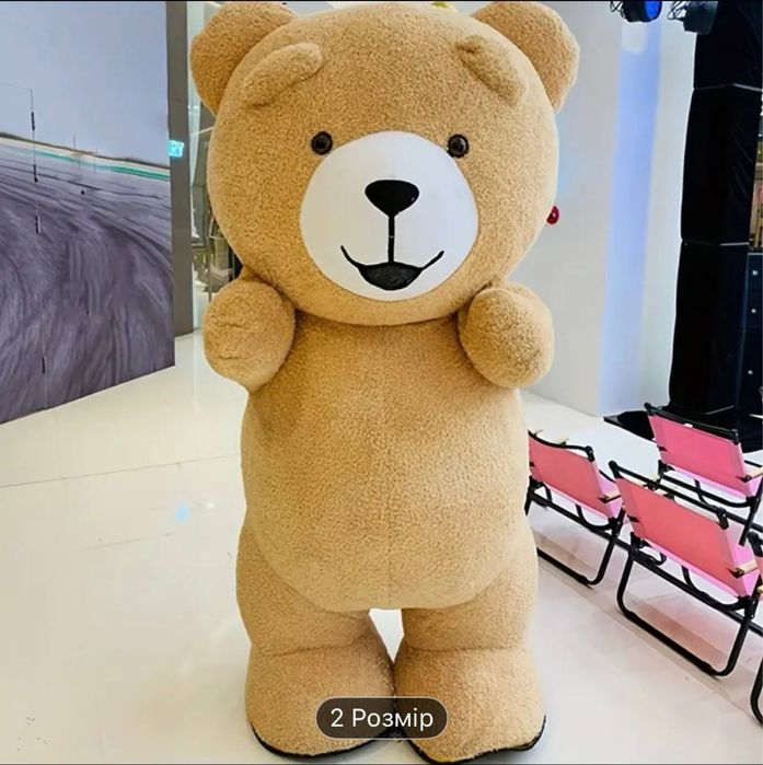 Костюм Мишки теди 200 см 6900грн Новый без аккумулятора !
