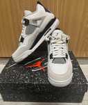 Jordan 4 szare biale meskie nowe buty za kostke jordan sneakersy